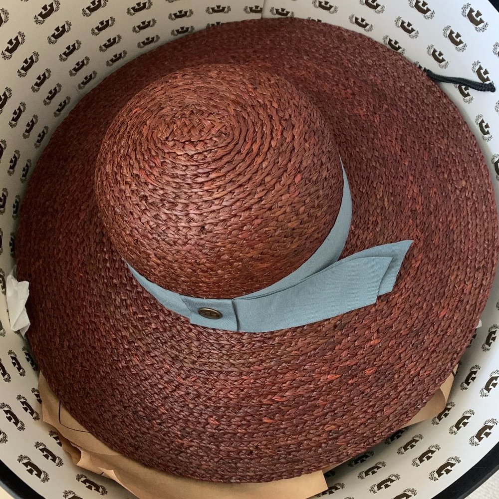 Goorin Bros. Wide Brim Floppy Straw Hat
